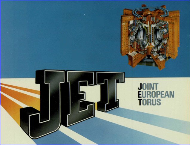 Cover image from 1988 EURATOM Report on the Joint European Torus Reactor